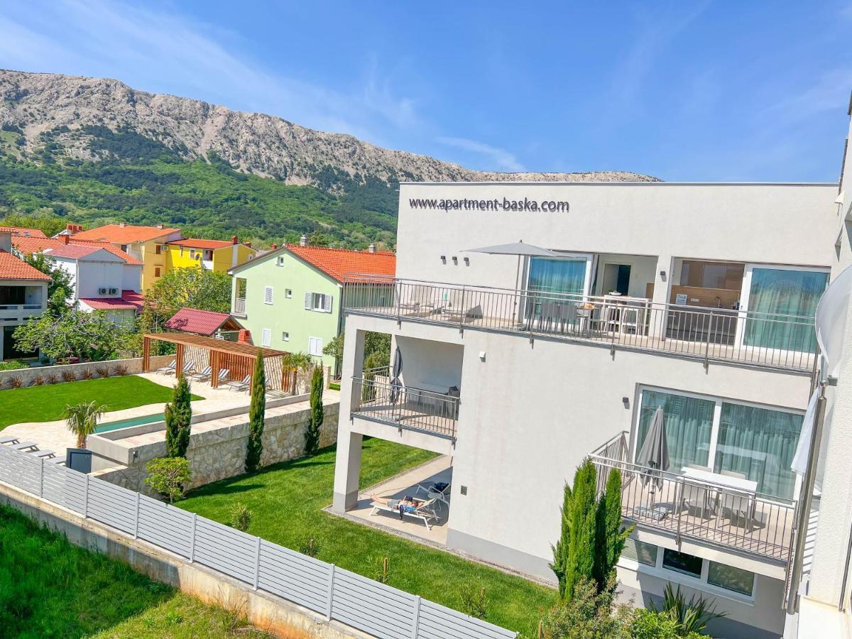 Apartment Baska, Exklusive Apartments Mit Poolarea In Baska, Krk - Kroatien Екстериор снимка