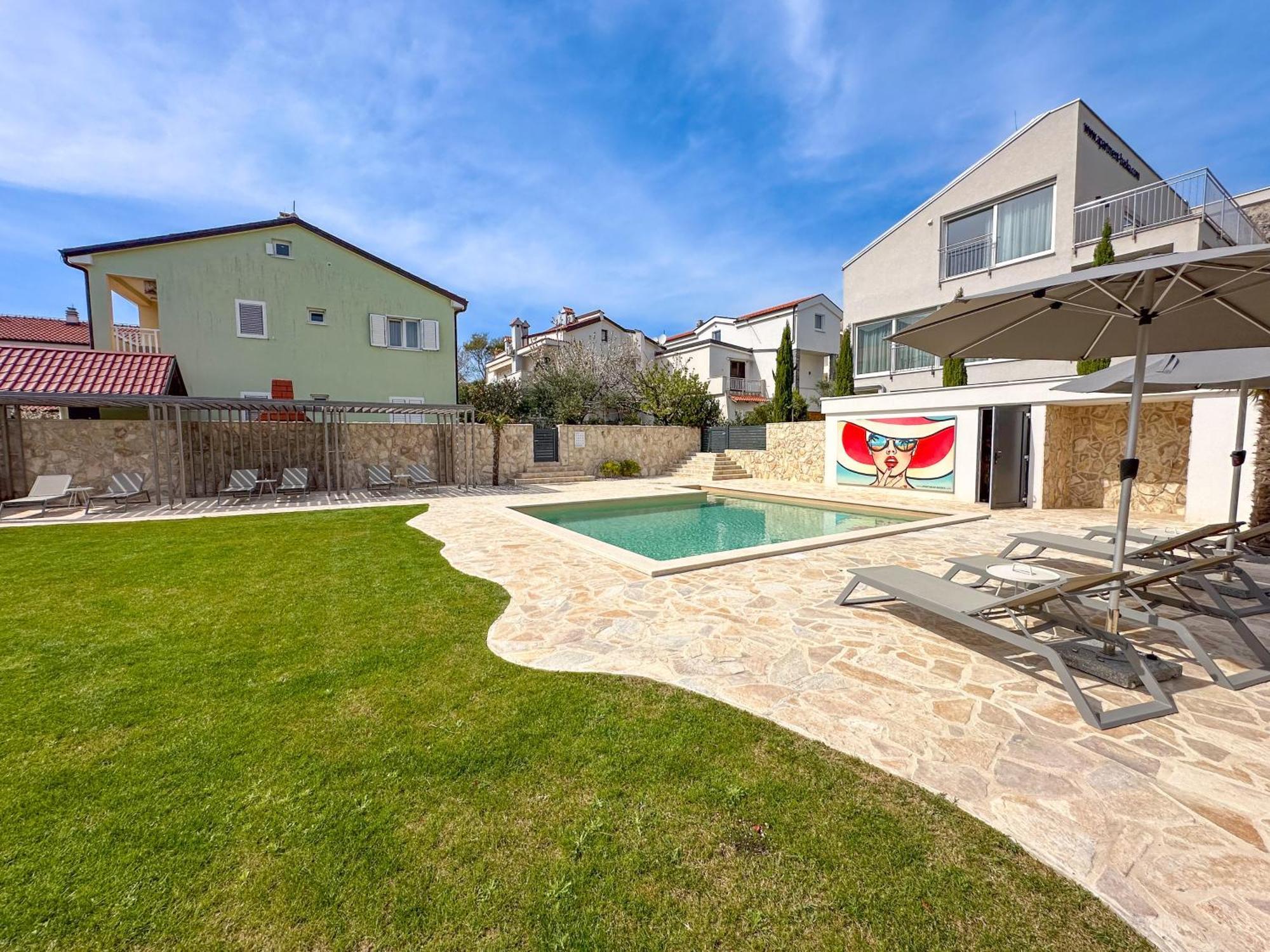 Apartment Baska, Exklusive Apartments Mit Poolarea In Baska, Krk - Kroatien Екстериор снимка