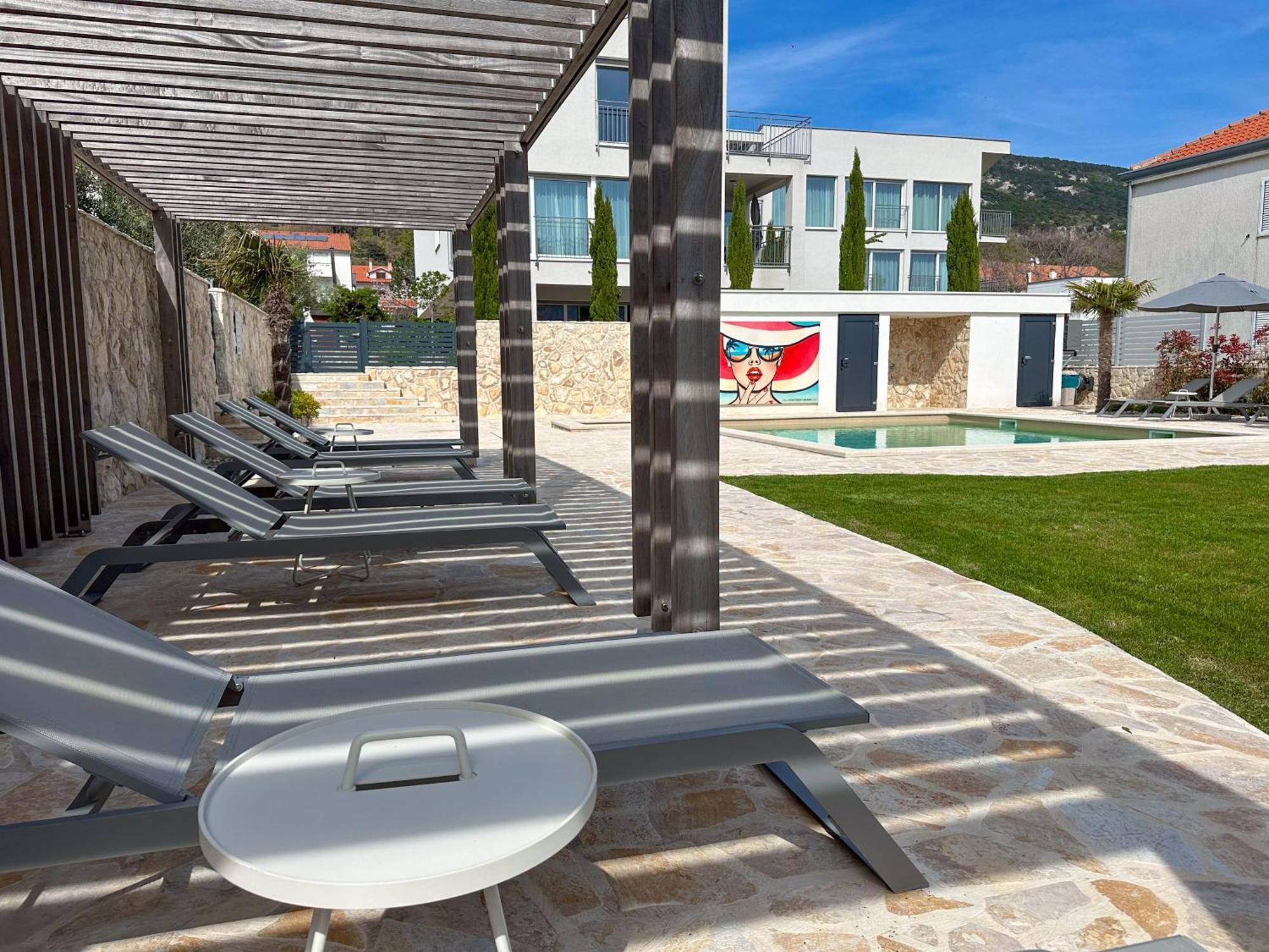 Apartment Baska, Exklusive Apartments Mit Poolarea In Baska, Krk - Kroatien Екстериор снимка